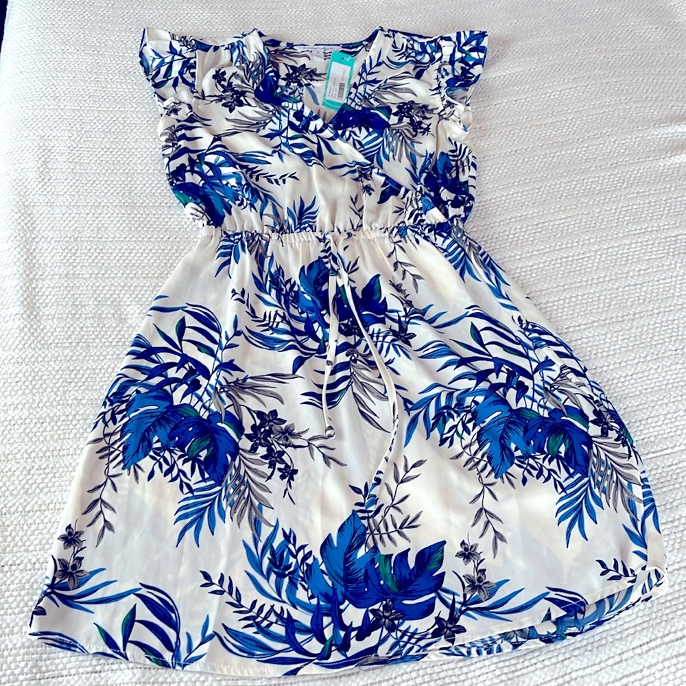 *NWT* 41 Hawthorn Breezy Botanical Print Dress